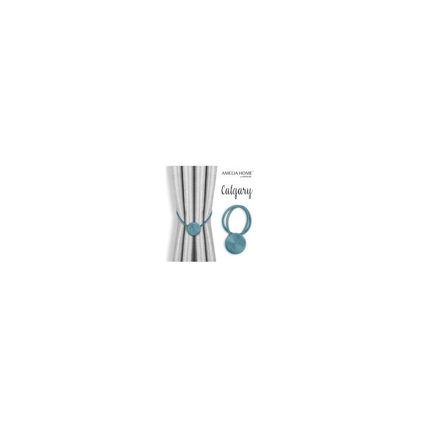 AmeliaHome CURTBIN/AH/CALGARY/Zils/2PCS