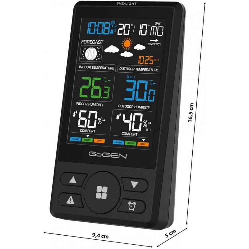 Метеостанция GoGEN Stacja pogody ME1250B