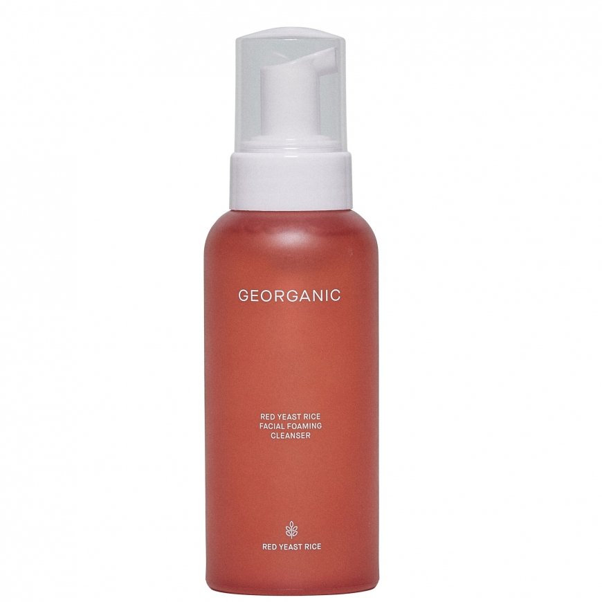 Georganic Sarkanā Rīsu Tīrīšanas Putas, kas novērš piemaisījumus, 150 ml
