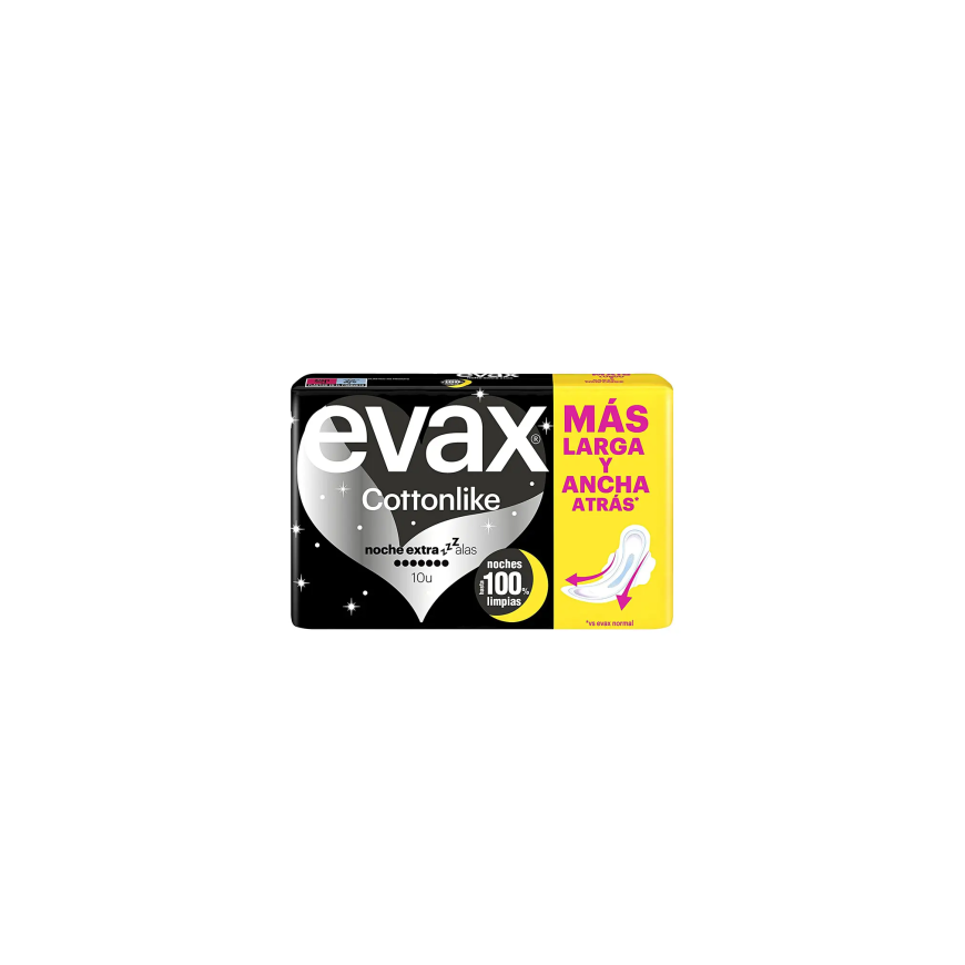 Evax Pampos Night Extra With Wings 10 Pcs.