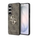 Guess 4G suur metallic logo -kuori Samsung Galaxy S26:lle, ruskea Guess 4G suur metallic logo -kuori Samsung Galaxy S26:lle, ruskea