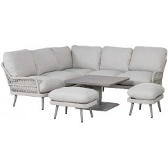 Aia mööbli komplekt Sisehoone mööbli komplekt PARKER 4-osaline, hall