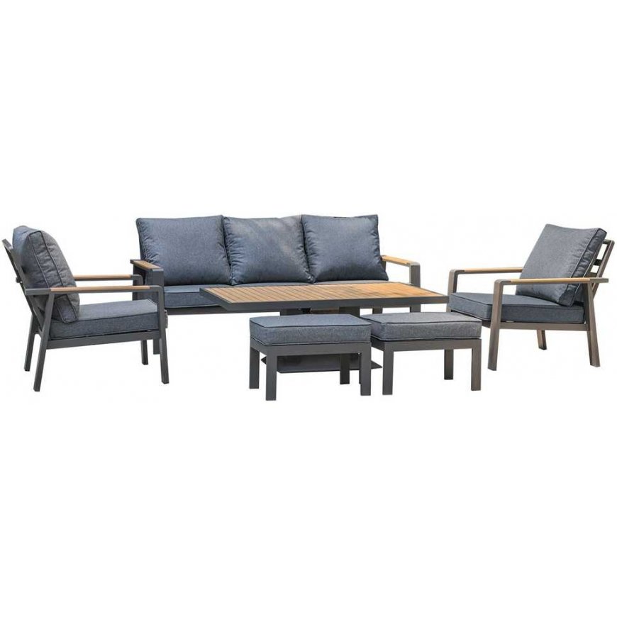 Garden Furniture Set PARKER 4-parts, gray – 2