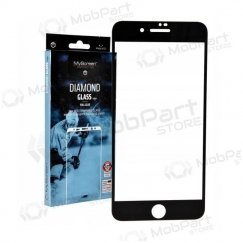 Apsauginis stiklas MyScreen iPhone 12 Mini juodas