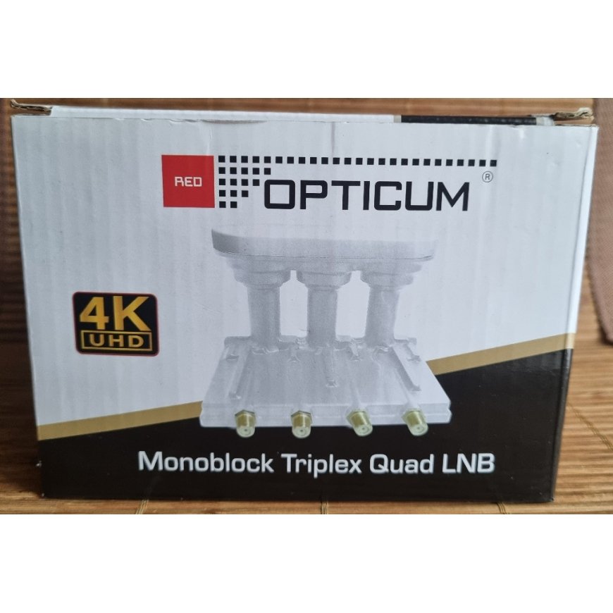 LNB Monoblock Quad TRIPLEX Opticum ROBUST 3°