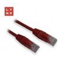 LYNX UTP ühenduskabel Cat5e, PVC, CCA, 0,3 m, punane (pakendis 10 tk.) LYNX UTP ühenduskabel Cat5e, PVC, CCA, 0,3 m, punane (pakendis 10 tk.)