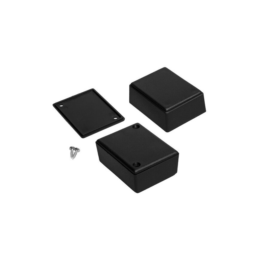 Plastikust kast Kradex Z68 must 64x49x27mm