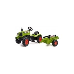 FALK Claas Arion 470 polkupyörätraktori perävaunulla ja avattavalla kannella 2-6-vuotiaille