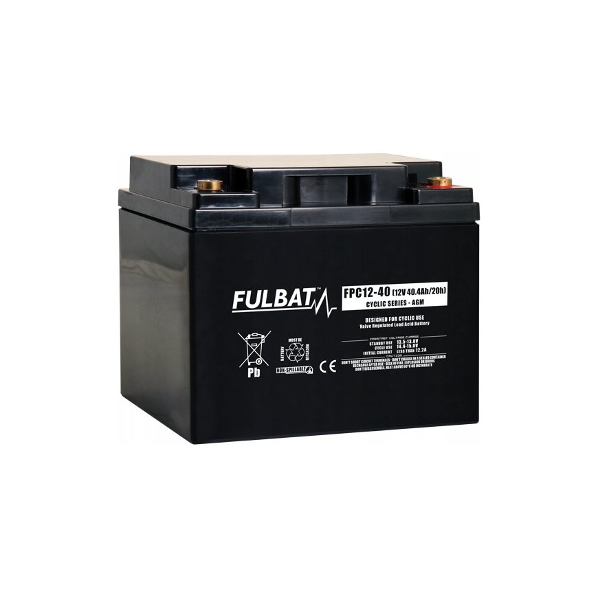 Fulbat Akumulaattori 40.8 Ah 12V AGM
