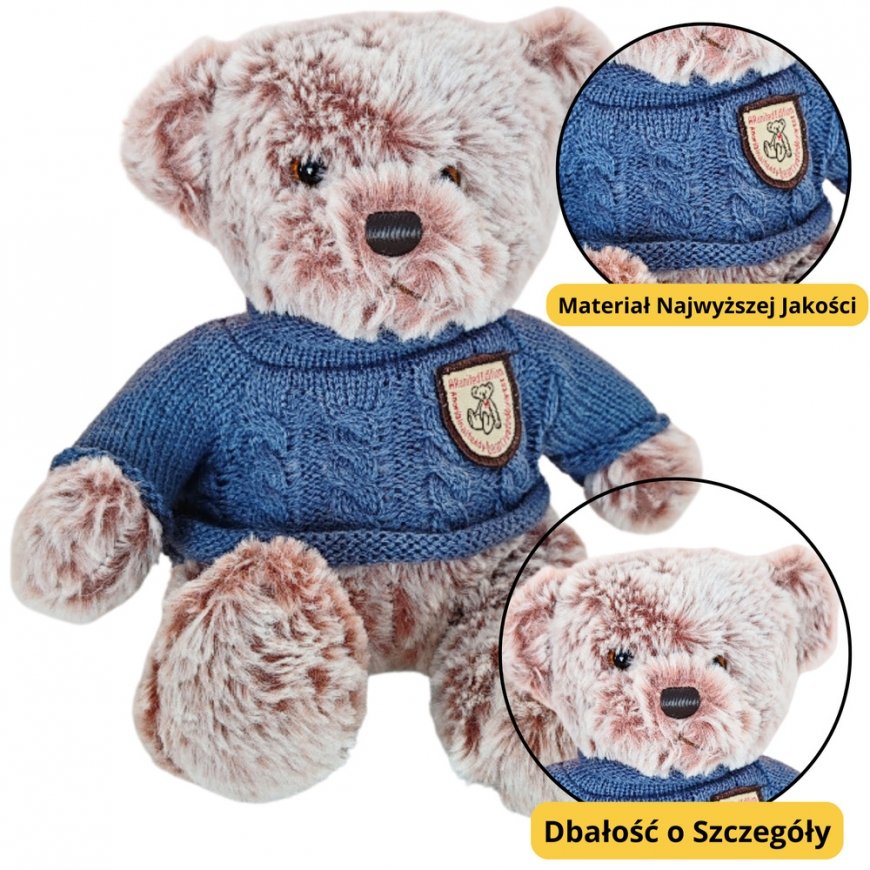 LEAN Toys Lean Toys Pliušais meškiņš