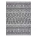 VINEA Black Boho Style Rug 120x170 by Hakano