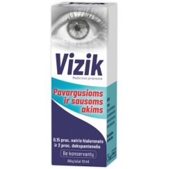 Vizik akių lašai nuo pavargusių ir sausų akių, 10 ml