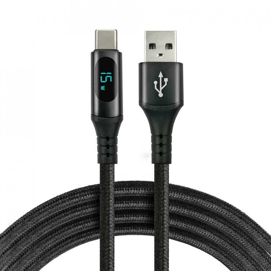 Кабель USB-A / USB-C LCD everActive CBB-2CBL 200 см 3A