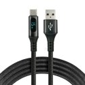 USB-A / USB-C kaabel LCD everActive CBB-2CBL 200cm 3A USB-A / USB-C kaabel LCD everActive CBB-2CBL 200cm 3A