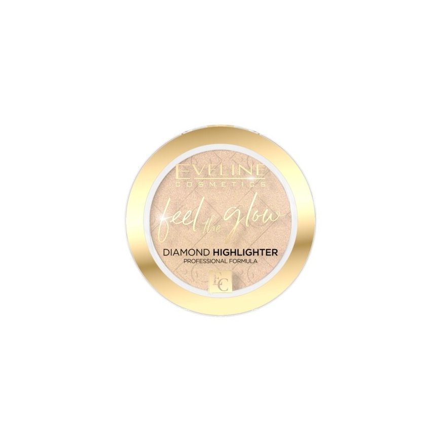 Eveline Cosmetics Feel the Glow Diamond Highlighter 01 Sparkle, 4,2 g