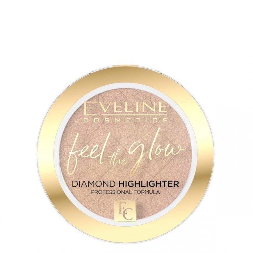 Eveline Cosmetics Feel the Glow Diamond Highlighter 01 Sparkle, 4,2 g – 2
