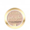 Eveline Cosmetics Feel the Glow Diamond Highlighter 01 Sparkle, 4,2 g Eveline Cosmetics Feel the Glow Diamond Highlighter 01 Sparkle, 4,2 g
