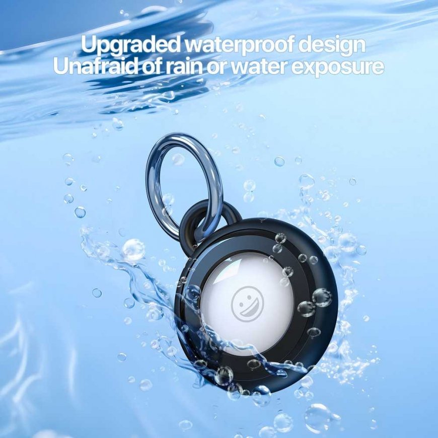 Dux Ducis PC Waterproof Keychain Case for Apple AirTag 4Pack