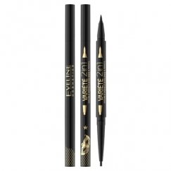 Eveline Cosmetics Variete 2in1 Dvigubas Efektas Ultra Juodas