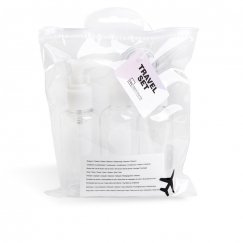 Aquarius IDC INSTITUTE travel set, 3 bottles, 1 container.