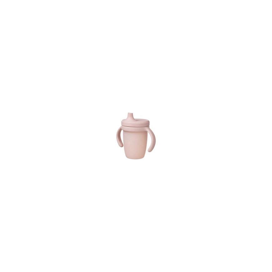 B.BOX BB201311 Silicone Cup with Straw Pink