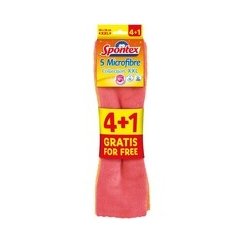 Spontex Home Sweet Home Mikropluošto pyyhkeet XXL 5 kpl. KOTI, RAKKAAT KOTI