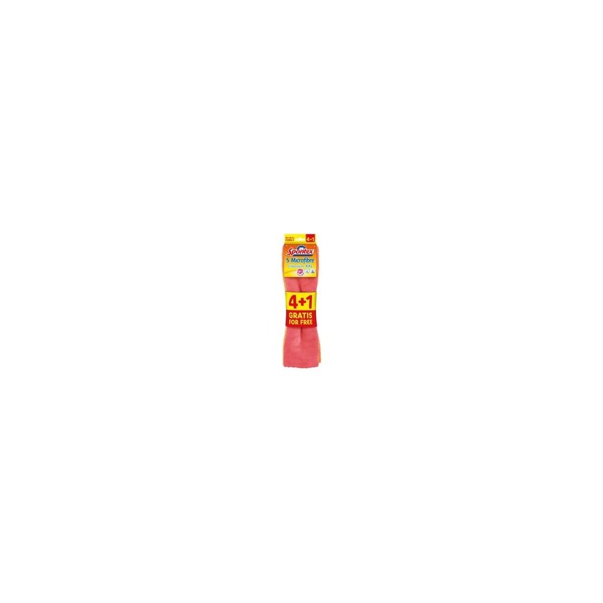 Spontex Home Sweet Home Микрофибровые салфетки XXL 5 шт. ДОМА, ДОРОГИЕ ДОМ.