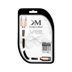 Kruger & Matz USB - Micro USB Cable 1m