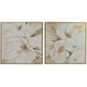 Mondex Since 1986 INGA 2-piece set 60x60cm white flowers Mondex Since 1986 INGA 2-piece set 60x60cm white flowers