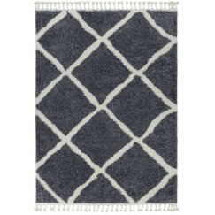 Kilimas WELBEN CROSS valge boho stiilis 80x250 Hakano