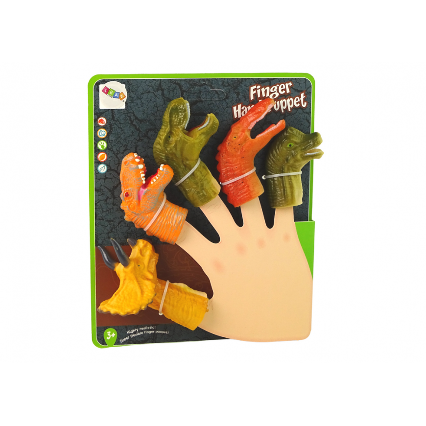LEAN Toys Pirštukņu leļļu komplekts Lean
