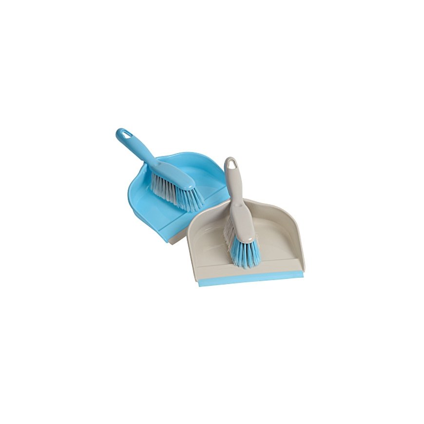 Spontex Dustpan with Brush, assorted colors, 1 pc.