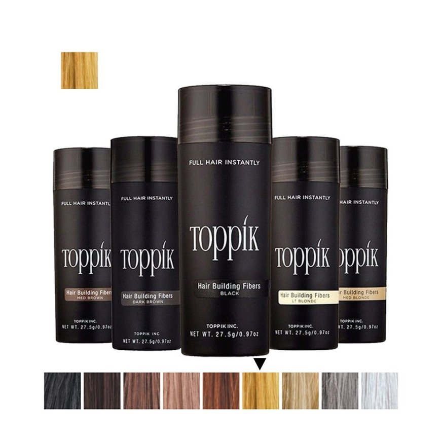 Toppik Juuste Ehituskiud - Must, 12 g – 2