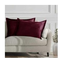 Dekorativais spilvens pārvalks VELVET sarkans aksoms 45x45 ameliahome