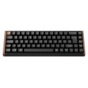 Клавиатура Keychron K6 HE SE 65 %, черная/дерево