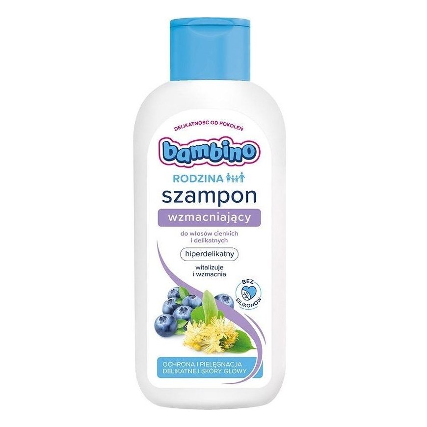 Bambino peredavates šampūnas ploniems ja nõrkadele juustele 400ml