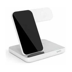 „Epico Spello“ wireless charging stand 3in1, valge