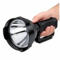 Large flashlight with tripod, LED projector, W5120, external battery, 31 cm Large flashlight with tripod, LED projector, W5120, external battery, 31 cm
