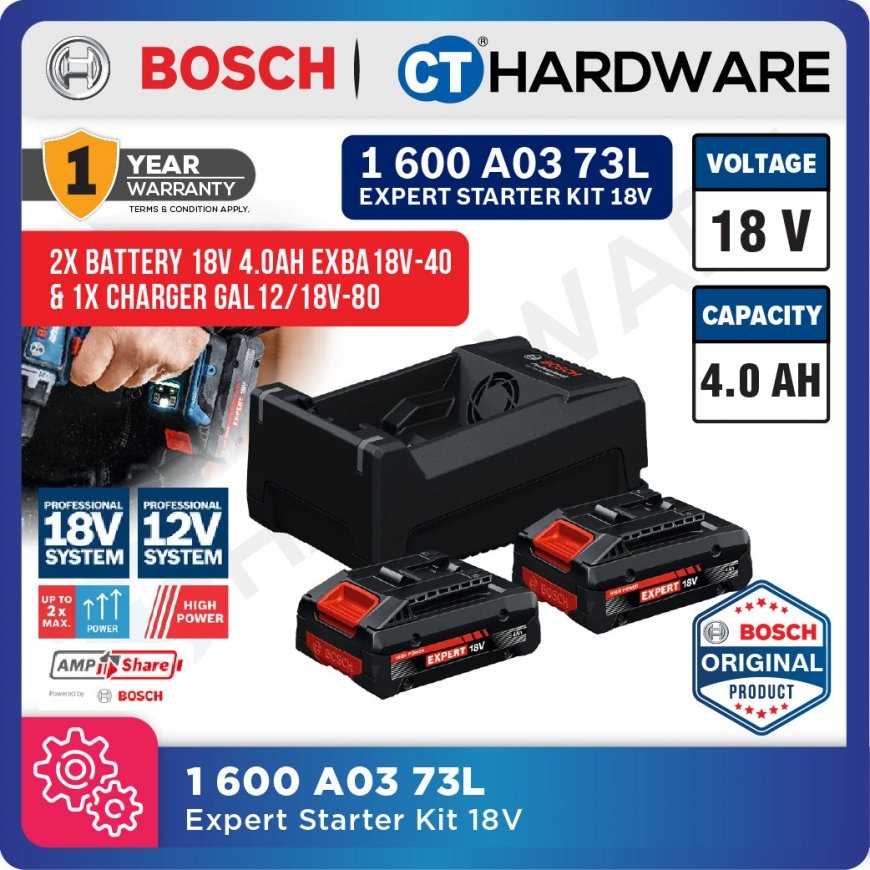 Bosch 2x EXBA 18V-40, CT