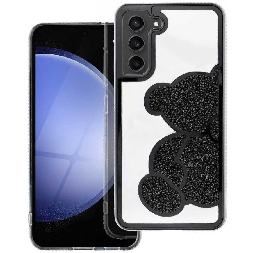 Oem FULL MATTE MAG COVER case compatible with MagSafe for Samsung Galaxy S24 FE in black color. – 2