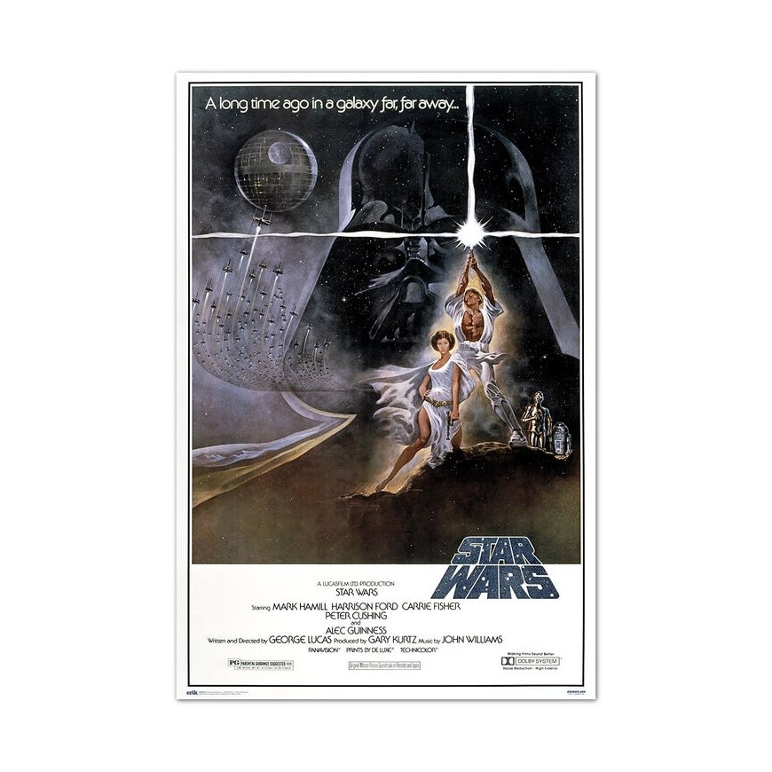 ERIK Star Wars Uus Lootus Episode IV poster – 2