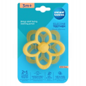 CANPOL 2/813 sensory silicone teething toy 2in1 flower