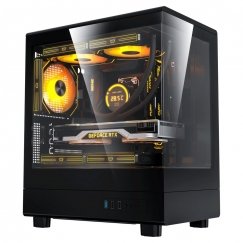 Корпус компьютера DarkFlash DB330M черный (+3 вентилятора) v2