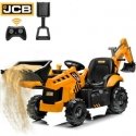 FALK JCB Ajettava Rakennusauto Perävaunulla ja Tarvikkeilla