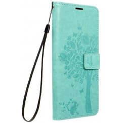 Forcell Oem MEZZO Kirjanen Samsung Galaxy A52 5G:lle / A52 LTE:lle (4G) / A52s 5G:lle, puunvihreä.