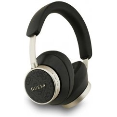 Guess Triangle Logo Bluetooth ENC Headphones with Headband Brown