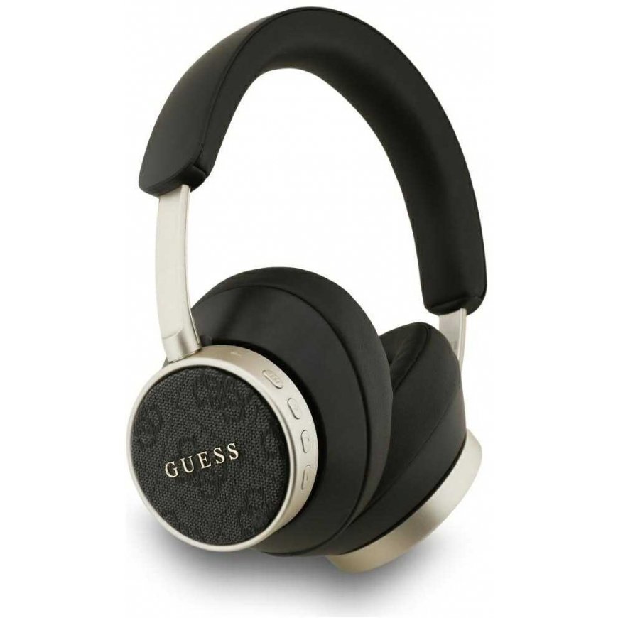 Guess Triangle Logo Bluetooth ENC ülepeaga kõrvaklapid pruun