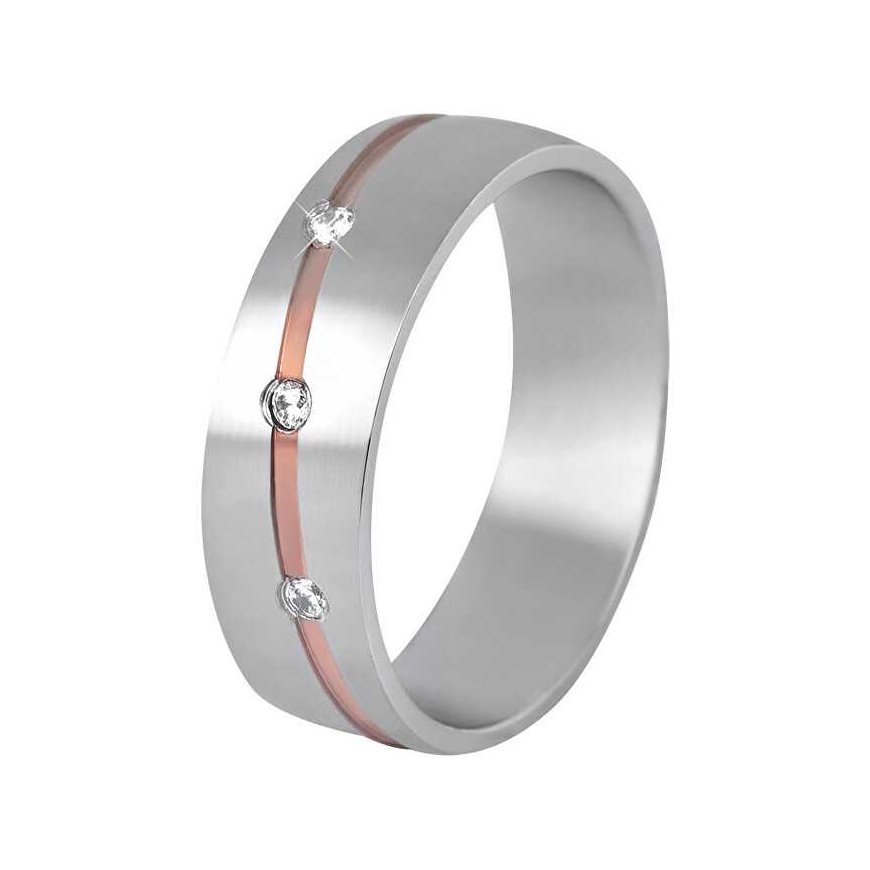 Brilio Silver Elegant Silver Ring with Cubic Zirconia RI158W