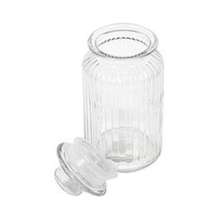 Zeller Stiklainis su briaunomis sandariu dangteliu, 1000 ml