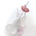 Allesken PETER RIBBON muki, jossa on pillillä, 480 ml, 7,5 x 7,5 x 15 cm Allesken PETER RIBBON muki, jossa on pillillä, 480 ml, 7,5 x 7,5 x 15 cm